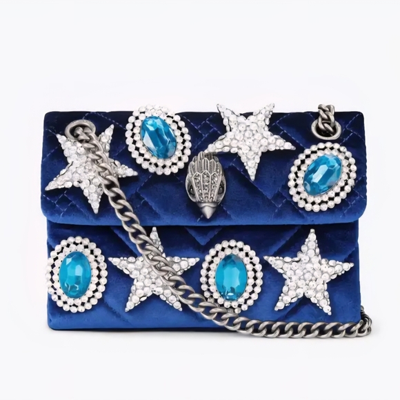Kurt Geiger Handbags - mini velvet kensington bag